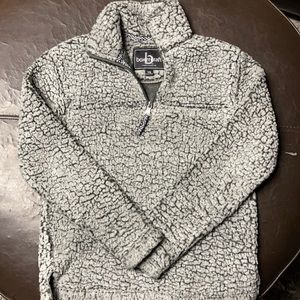 Boxercraft Size Girls Small. Three quarter Sherpa pullover.